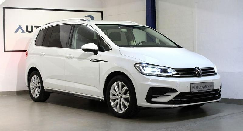 Gebraucht VW Touran Highline 150 PS (110 kW) 2018 Weiß Van / Kleinbus