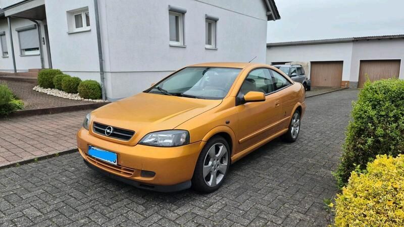 Gelb Gebraucht 2000 Opel Astra Coupé | 1.850 € (Fairer Preis) - Bild 1/4
