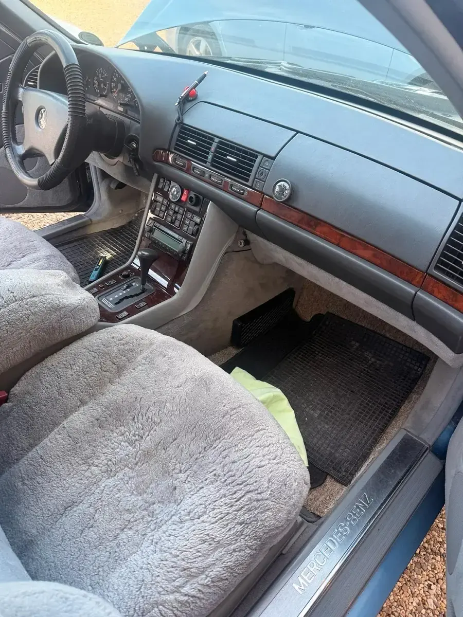 Gebraucht Mercedes S300 1991 Blau Limousine