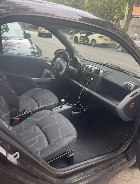Gebraucht Smart ForTwo Coupé 71 PS (52 kW) 2008 Schwarz Coupé