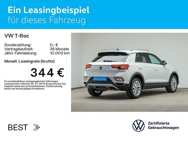 Gebraucht VW T-Roc Style 150 PS (110 kW) 2024 Pure white SUV