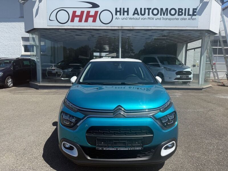 Blau Gebraucht 2020 Citroën C3 Shine Kleinwagen | 14.990 € (Fairer Preis) - Bild 1/4