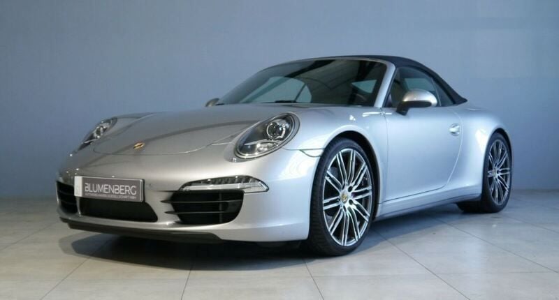 Gtsilber metallic Gebraucht 2014 Porsche 911 Carrera 4S Cabrio | 99.980 € - Bild 1/1