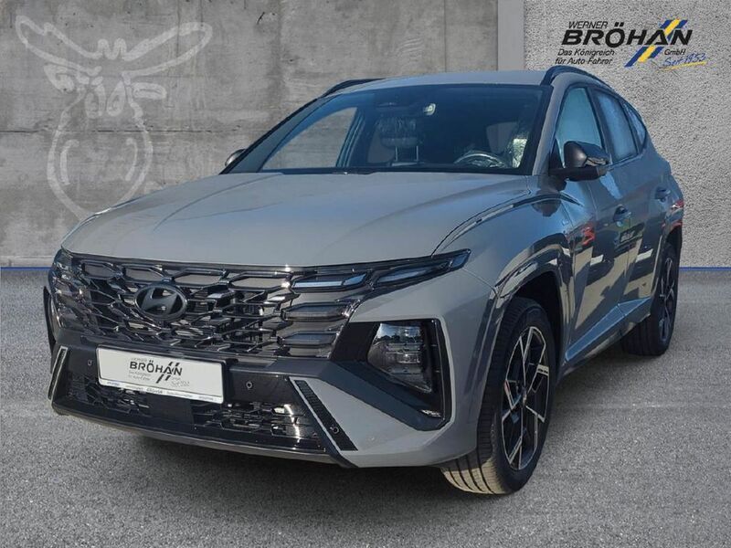 Shadow grey / sol Neu 2025 Hyundai Tucson N Line SUV | 42.680 € (Teuer) - Bild 1/4