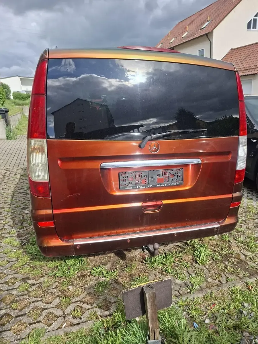 Gebraucht Mercedes Viano 204 PS (150 kW) 2007 Rot Van / Kleinbus