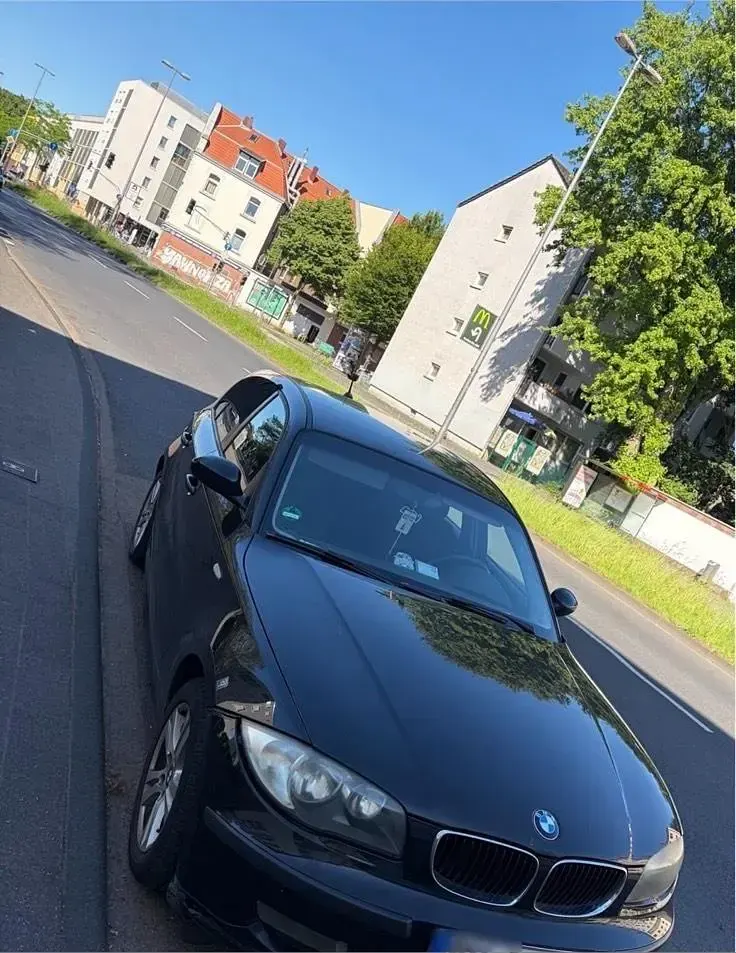 Gebraucht BMW 116 2007 Schwarz Kleinwagen