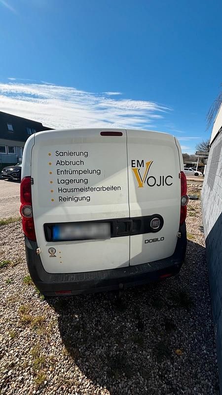 Gebraucht Fiat Doblò 90 PS (66 kW) 2011 Weiß Van / Kleinbus