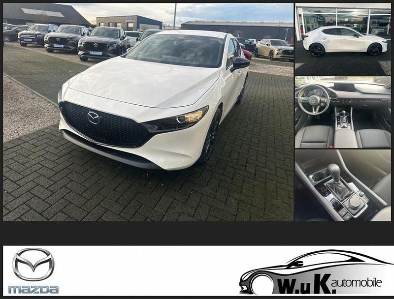 Neu Mazda 3 Homura-Line 140 PS (102 kW) 2025 Weiß Limousine