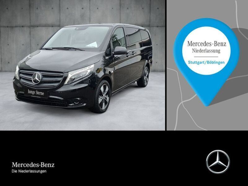 Schwarz Gebraucht 2021 Mercedes Vito Van / Kleinbus | 41.638 € (Etwas zu teuer) - Bild 1/4