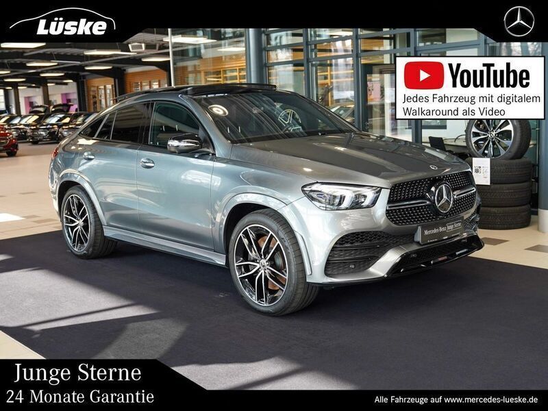 Selenitgrau Gebraucht 2023 Mercedes GLE400 AMG line Coupé | 86.900 € (Fairer Preis) - Bild 1/4
