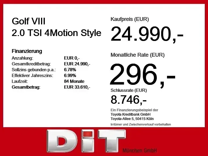 Gebraucht VW Golf VIII 245 PS (180 kW) 2022 Silber