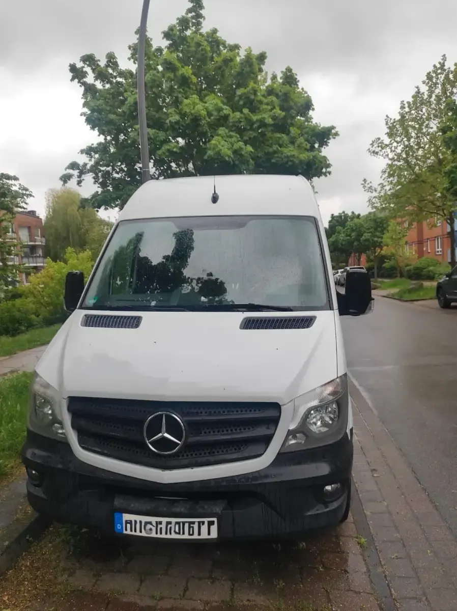 Gebraucht Mercedes Sprinter 163 PS (119 kW) 2017 Weiß Van
