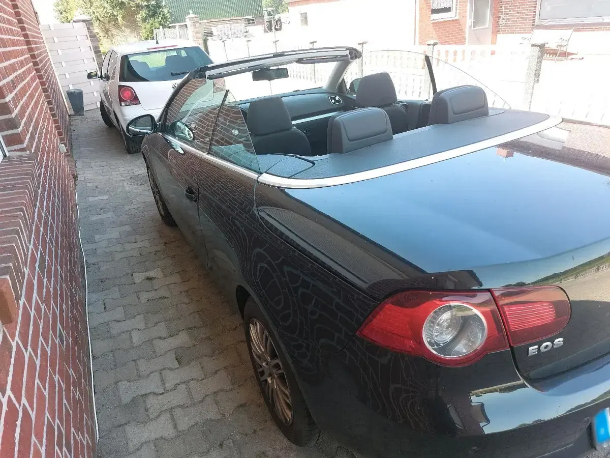 Gebraucht VW Eos 2007 Schwarz Cabrio