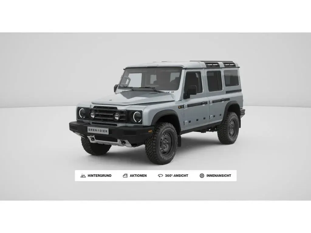 Neu Ineos Grenadier 249 PS (183 kW) 2025 Silber Kombi