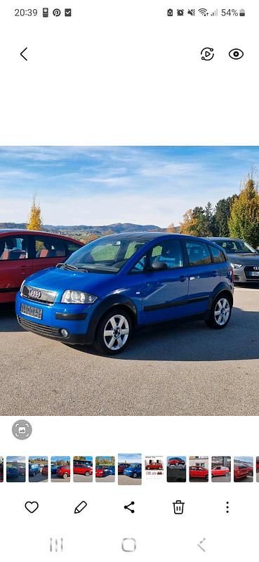 Gebraucht Audi A2 110 PS (80 kW) 2003 Blau Kleinwagen