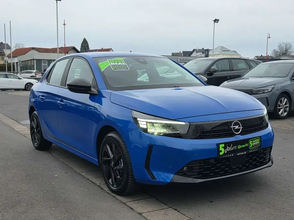 Gebraucht Opel Corsa Edition 101 PS (74 kW) 2025 Voltaik blau Kleinwagen