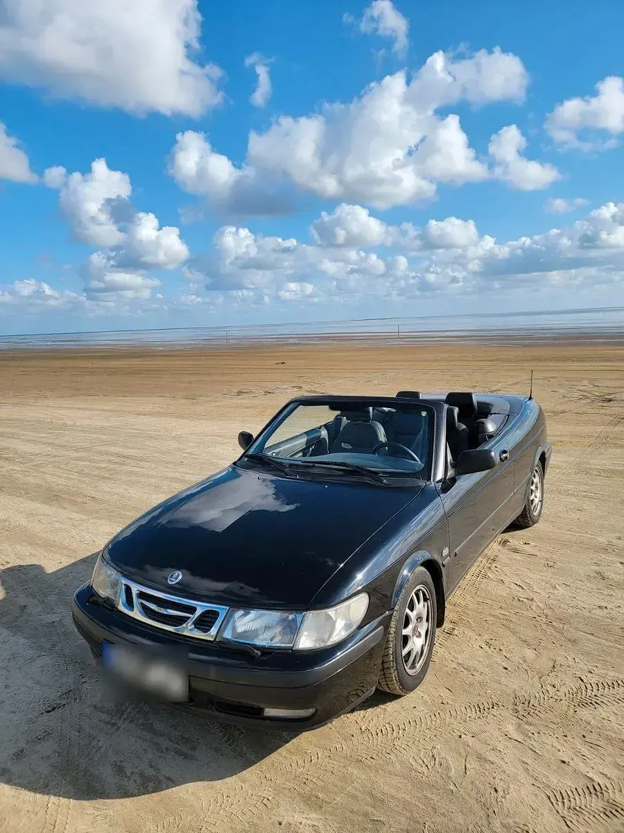Używany Saab 9-3 Cabriolet 131 KM (96 kW) 1999 Czarny Kabriolet