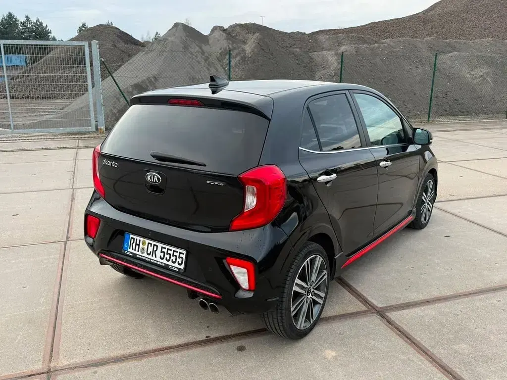 Gebraucht Kia Picanto GT-Line 101 PS (74 kW) 2018 Schwarz Kleinwagen