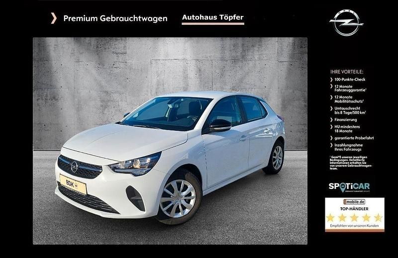 Gebraucht Opel Corsa Edition 75 PS (55 kW) 2021 Weiß Kleinwagen