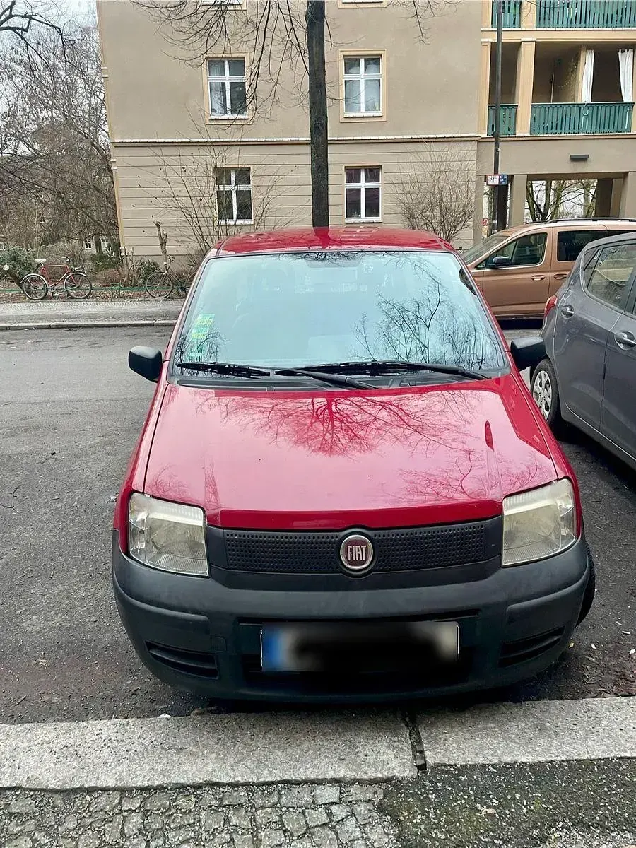 Używany Fiat Panda Active 54 KM (39 kW) 2009 Czerwony Hatchback