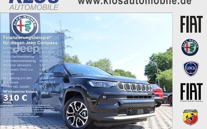Schwarz Gebraucht 2024 Jeep Compass Altitude SUV | 32.990 € (Fairer Preis) - Bild 1/4