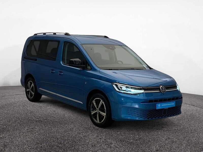 Second-hand VW Caddy Maxi Style 122 CP (89 kW) 2023 Albastru Monovolum