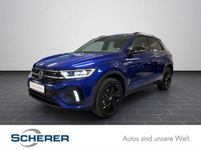 Lapiz blue metallic (metallic) Gebraucht 2025 VW T-Roc R-line SUV | 30.600 € (Guter Preis) - Bild 1/4