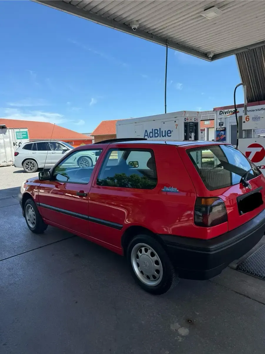 Gebraucht VW Golf III 75 PS (55 kW) 1994 Rot Kleinwagen