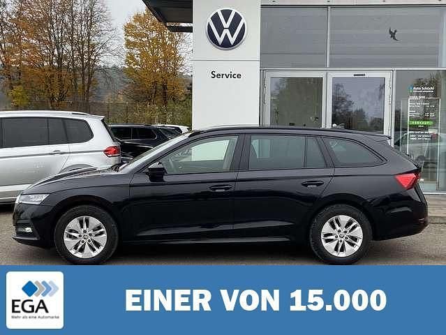 Schwarz metallic Gebraucht 2021 Skoda Octavia Kombi | 25.820 € (Fairer Preis) - Bild 1/4