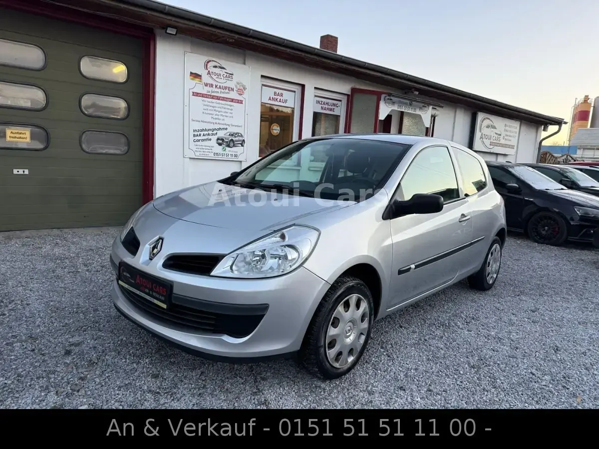 Gebraucht Renault Clio III Extreme 75 PS (55 kW) 2009 Grau Kleinwagen