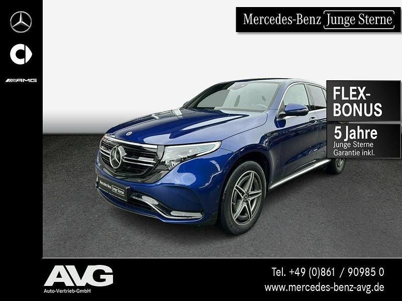 Gebraucht Mercedes EQC400 AMG 300 kW (408 PS) 2022 Blau SUV