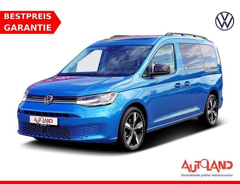 Blau Gebraucht 2022 VW Caddy Maxi Move Van / Kleinbus | 35.950 € (Teuer) - Bild 1/4