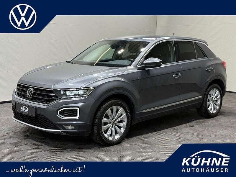 Grau Gebraucht 2021 VW T-Roc Sportline SUV | 24.980 € (Guter Preis) - Bild 1/4