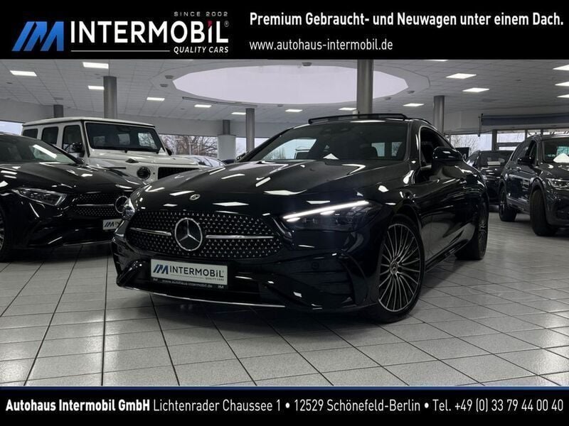 Schwarz Gebraucht 2023 Mercedes CLE200 AMG Coupé | 52.990 € (Fairer Preis) - Bild 1/4