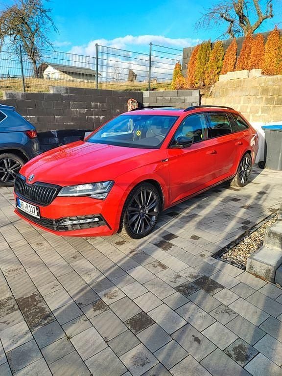 Gebraucht Skoda Superb SportLine 272 PS (200 kW) 2019 Rot Kombi