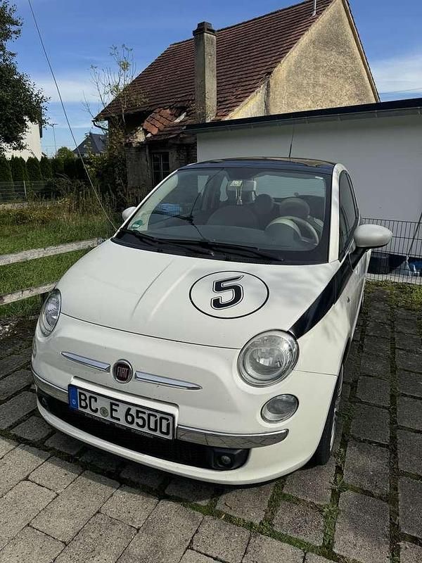 Weiß Gebraucht 2008 Fiat 500 Lounge Kleinwagen | 3.500 € (Teuer) - Bild 1/4