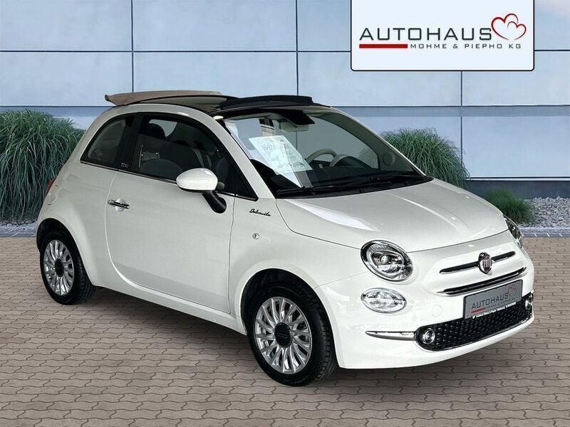 Weiß Gebraucht 2023 Fiat 500 Dolcevita Kleinwagen | 15.990 € (Etwas zu teuer) - Bild 1/4