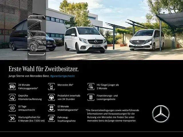 Gebraucht Mercedes Vito 136 PS (100 kW) 2024 Jupiterrot Van