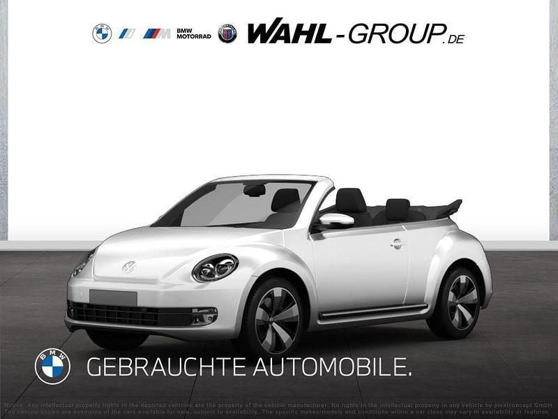 Weiß Gebraucht 2018 VW Beetle Comfortline Cabrio | 17.890 € (Fairer Preis) - Bild 1/4