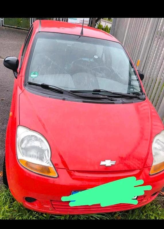 Rot Gebraucht 2006 Chevrolet Matiz Kleinwagen | 900 € - Bild 1/4