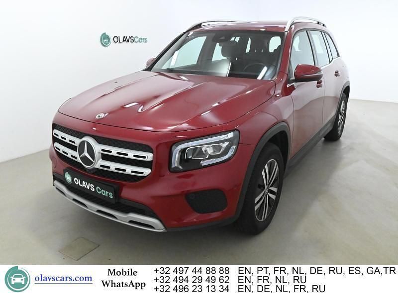 Rot Gebraucht 2021 Mercedes GLB180 SUV | 23.595 € (Etwas zu teuer) - Bild 1/4
