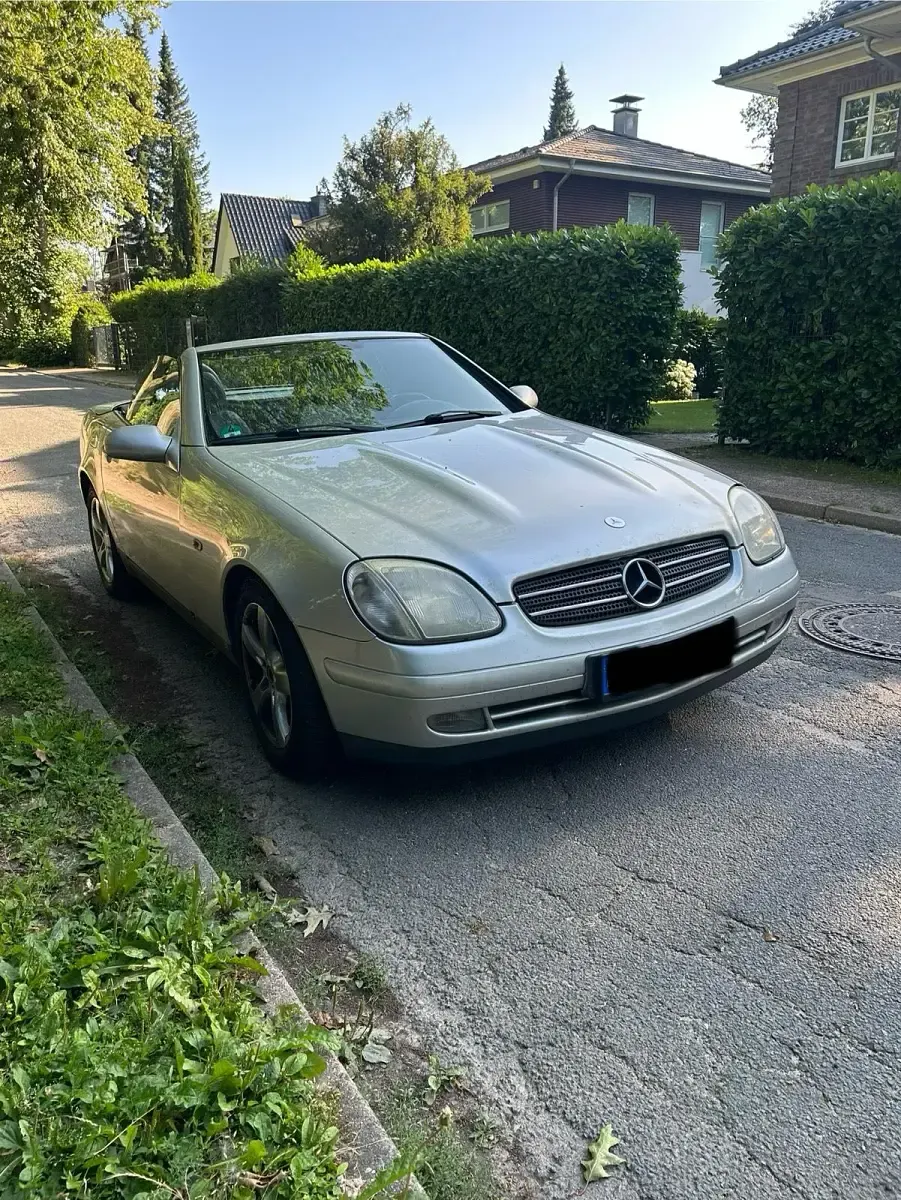 Gebraucht Mercedes SLK200 136 PS (100 kW) 1999 Silber Cabrio