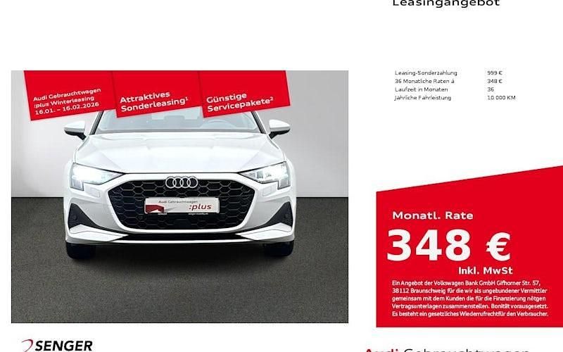 Gebraucht Audi A3 Advanced Plus 116 PS (85 kW) 2025 Gletscherweiß metallic Limousine