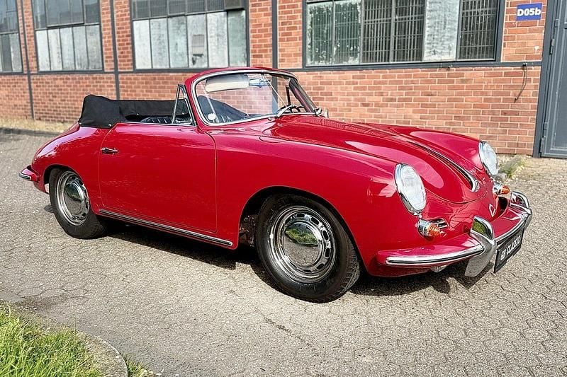 Second-hand Porsche 356 95 CP (69 kW) 1964 Roșu Cabrio