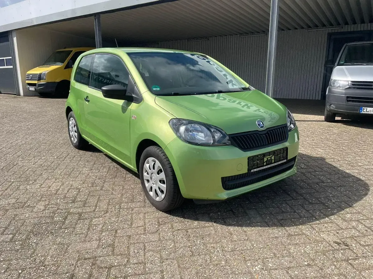 Brugt Skoda Citigo 60 HK (44 kW) 2014 Grøn Hatchback