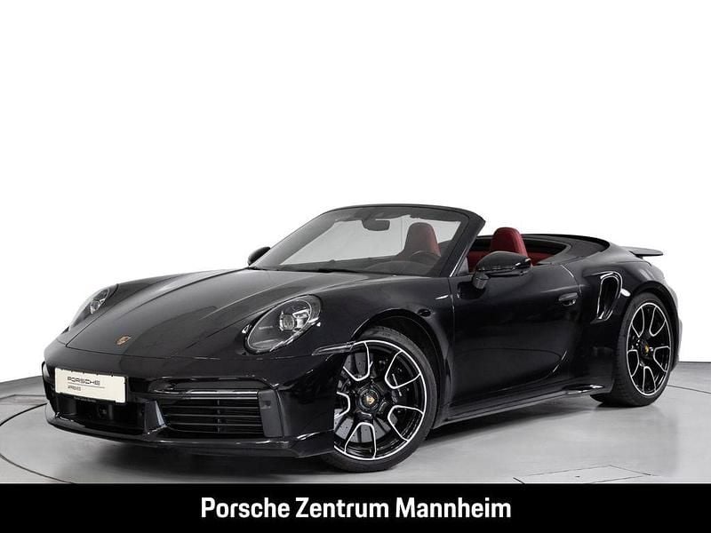 Tiefschwarzmetallic Gebraucht 2020 Porsche 911 Turbo S Cabriolet Cabrio | 199.900 € (Superpreis) - Bild 1/4