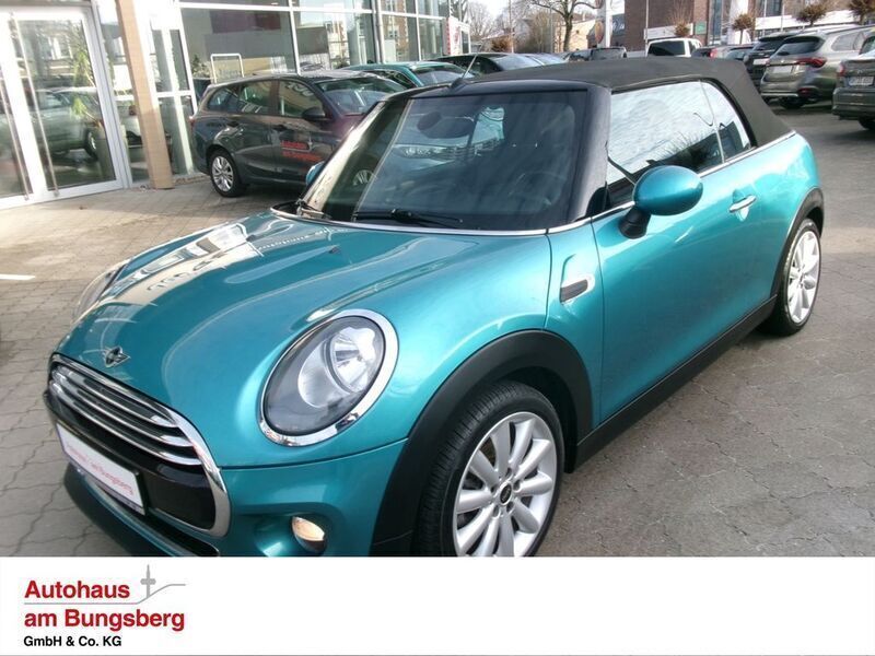 Blau Gebraucht 2018 Mini Cooper Cabriolet Cabrio | 15.990 € (Guter Preis) - Bild 1/3