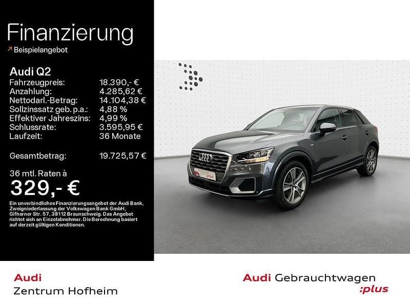 Gebraucht Audi Q2 Sport 150 PS (110 kW) 2017 Daytonagrau perleffekt SUV