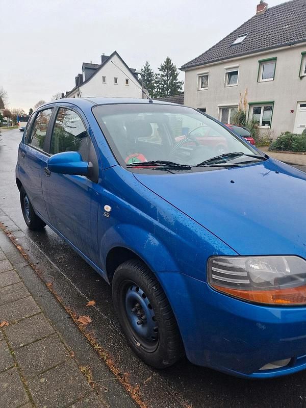 Blau Gebraucht 2007 Chevrolet Kalos Limousine | 1.100 € (Guter Preis) - Bild 1/4