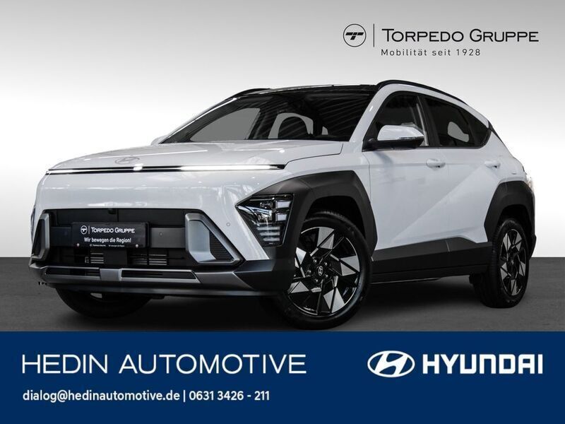 Rot Gebraucht 2023 Hyundai Kona Prime SUV | 26.690 € (Superpreis) - Bild 1/4